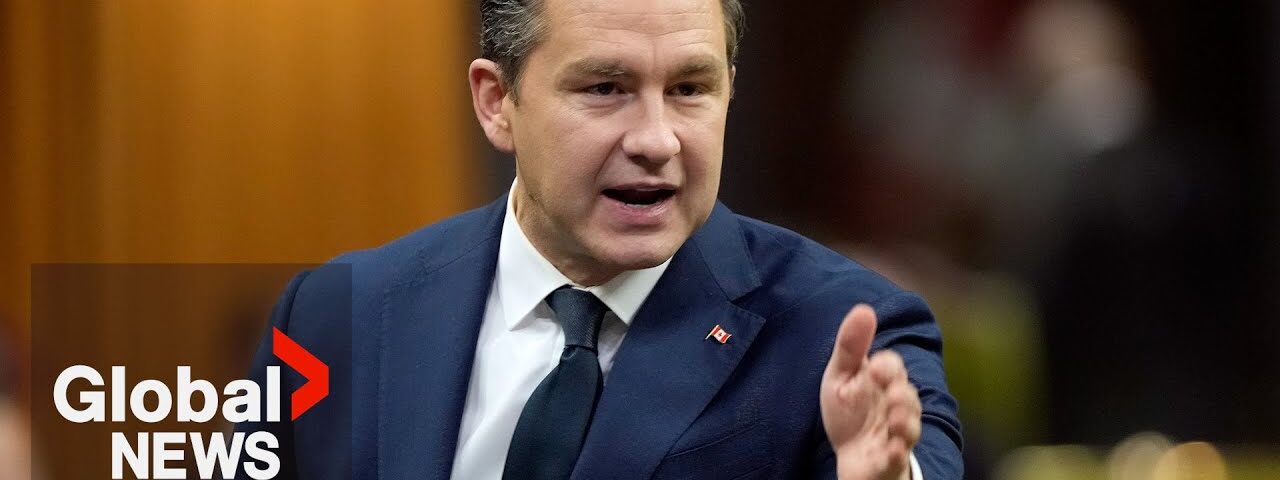 “What decade will construction begin on a new pipeline?”: Poilievre slams Liberals after MOU signing